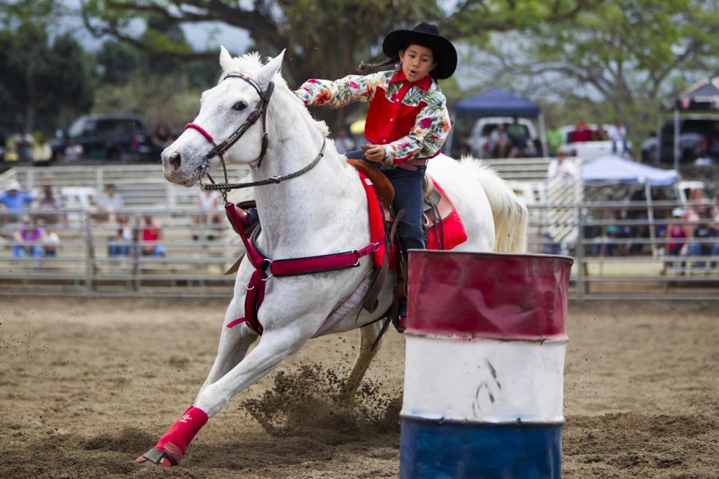 Barrel-racing