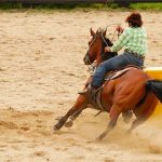 Barrel-racing