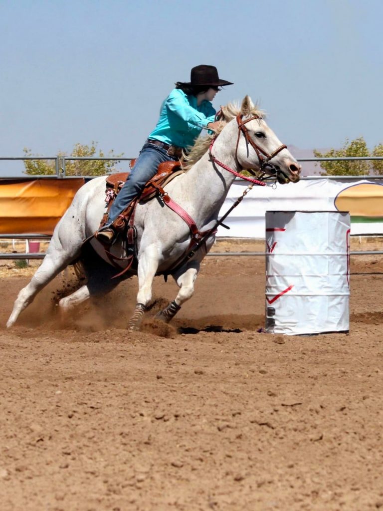 Barrel-racing